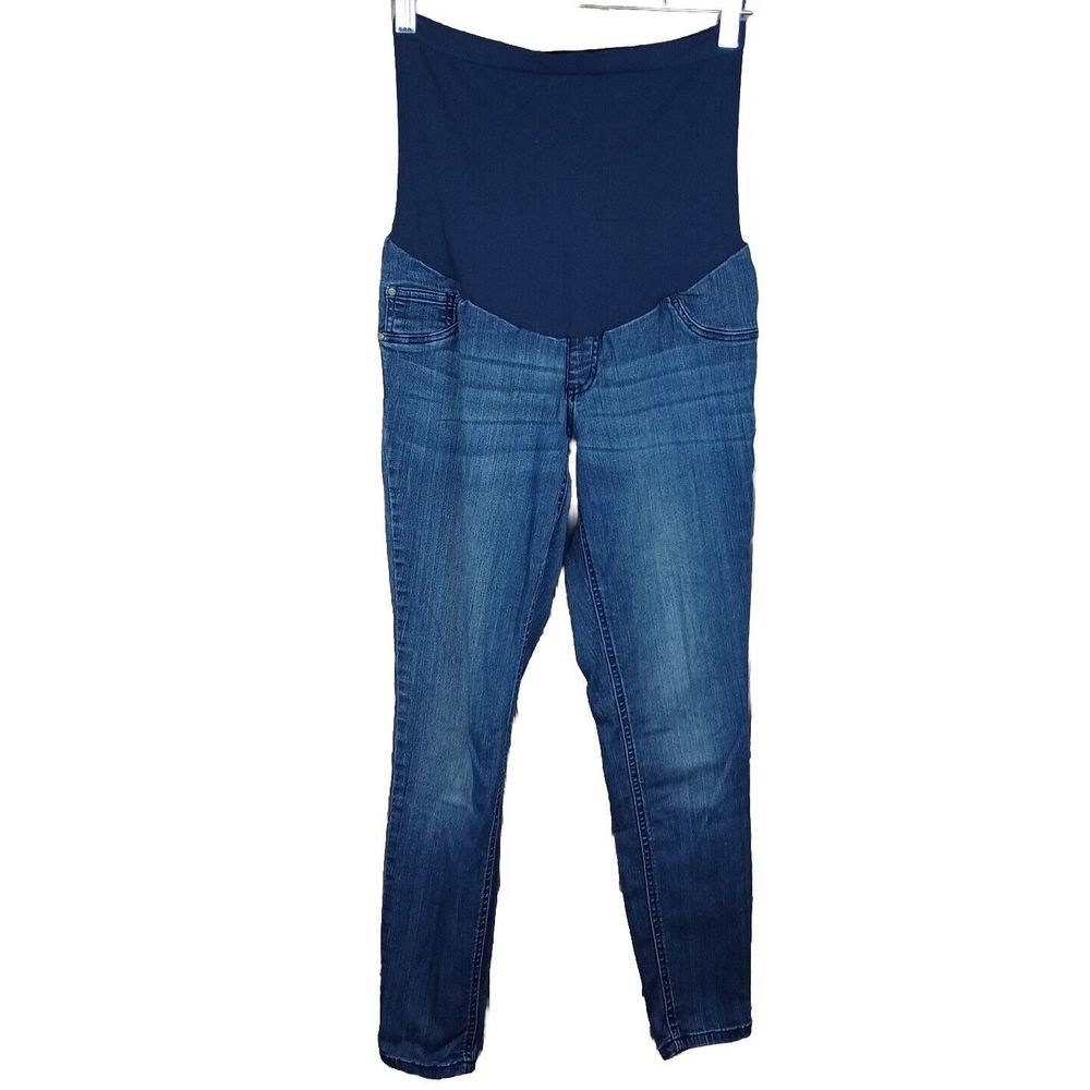 INDIGO BLUE Maternity Skinny Blue Jeans  Women’s Size Small Petite